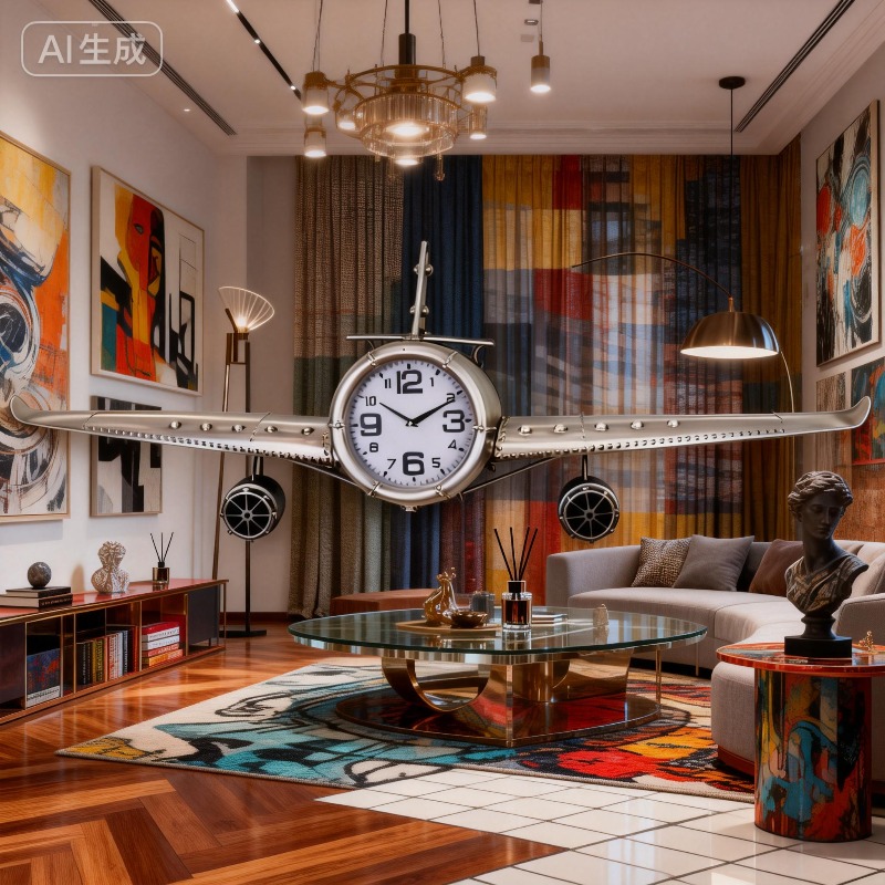 Luxury Lifestyle Fashion - Leise Wanduhren für das Wohnzimmer, Kreative