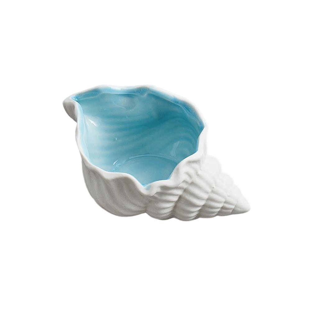 Luxury Lifestyle Items - Muschel form Keramik Schmuck Tablett, Mehrzweck