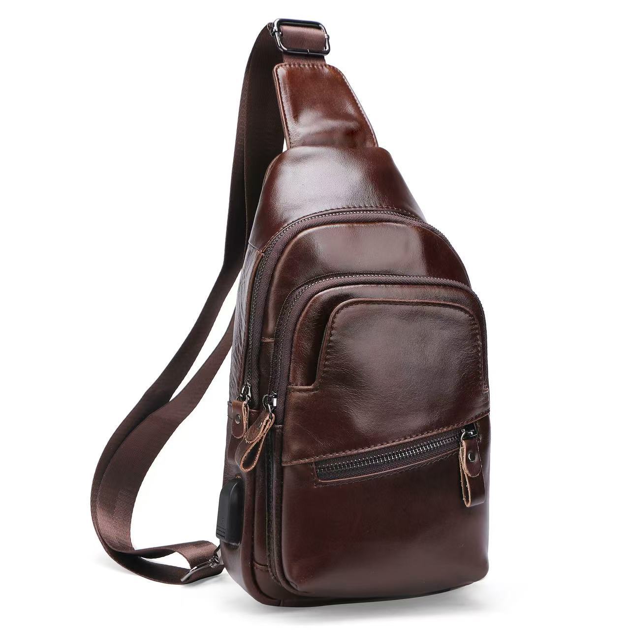 Brusttasche aus genarbtem Rind – Luxury Lifestyle Pack Bewertung und Preis