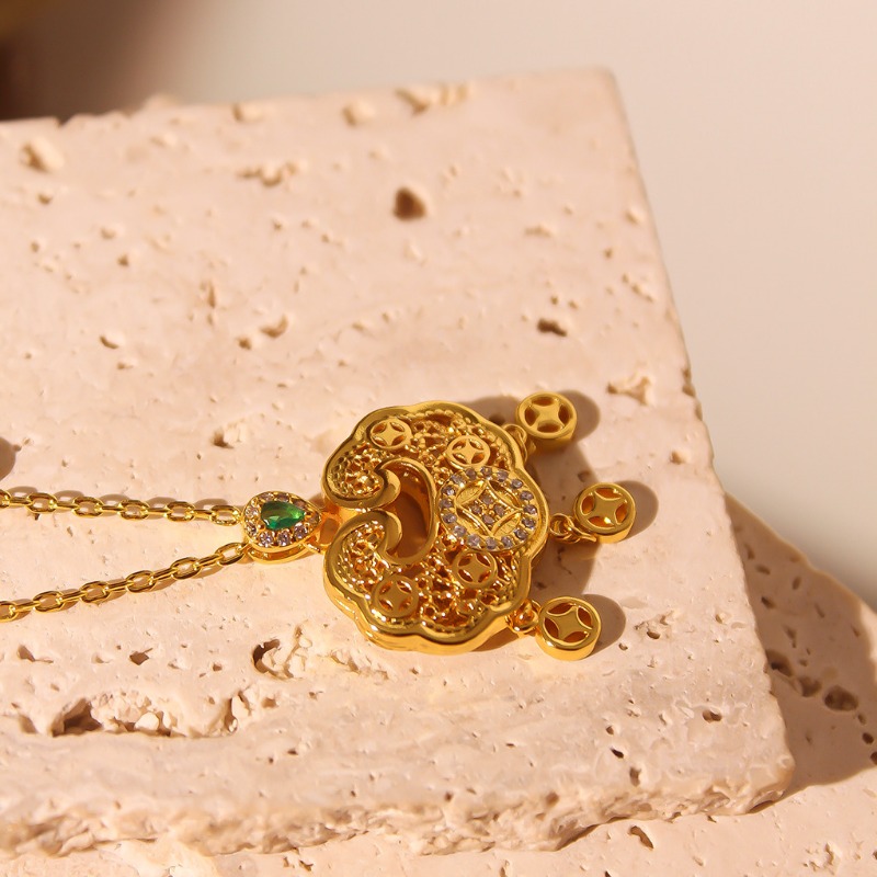 Vintage-Halskette im chinesisc – Luxury Lifestyle Jewelry Bewertung und Preis