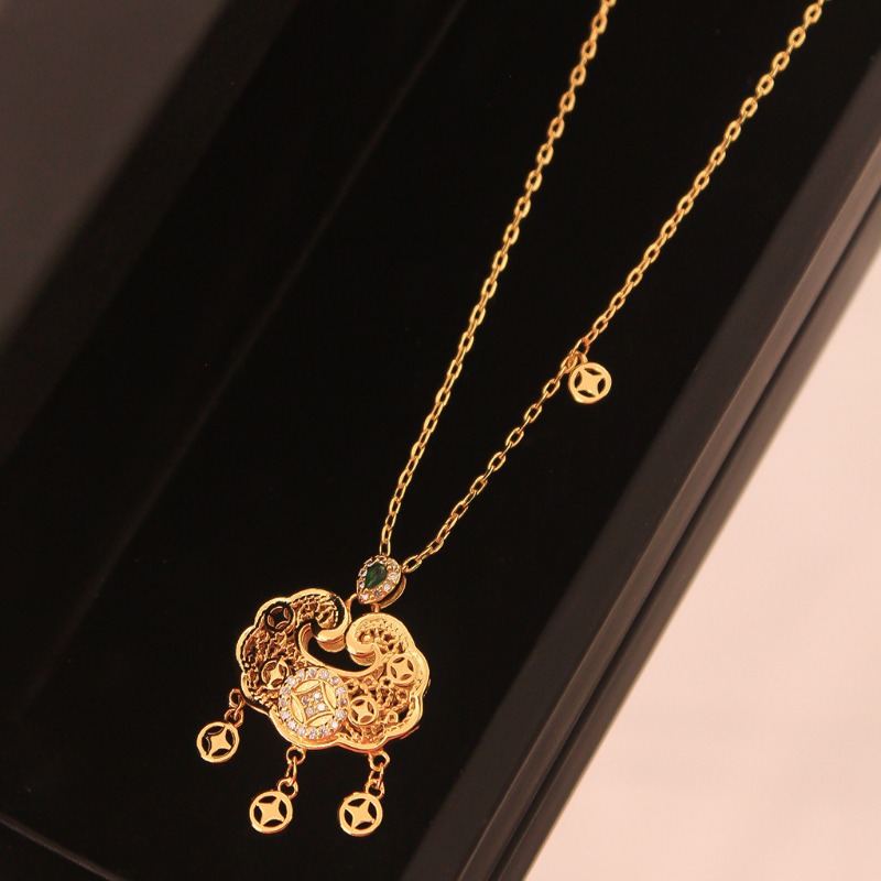 Vintage-Halskette im chinesisc – Luxury Lifestyle Jewelry Bewertung und Preis