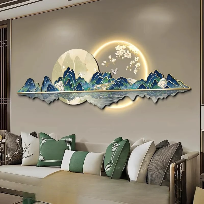 Chinesischer Stil LED-Wanduhr  – Luxury Lifestyle Fashion Bewertung und Preis